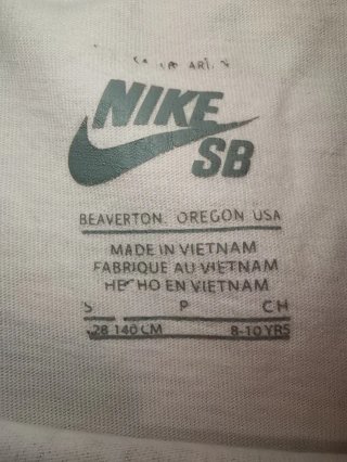 Lote 4 Camisetas Nike Niños Talla 6-10