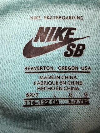 Lote 4 Camisetas Nike Niños Talla 6-10