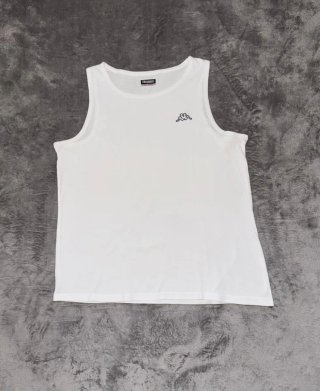 Camiseta tirantes Kappa blanca clasica talla XL