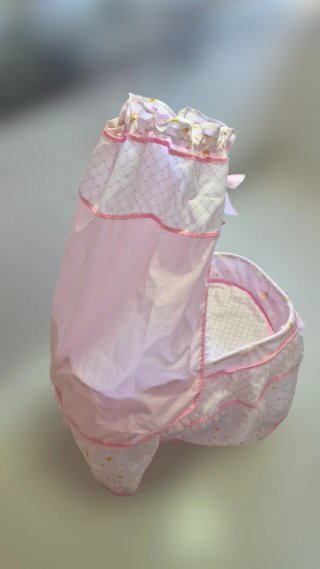 Moisés Cuna María Princess con Dosel