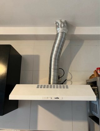 Colonna decorativa per cappa aspirante