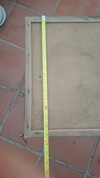 Banco baúl de madera