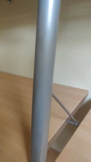 Estantería de madera y metal 4 niveles