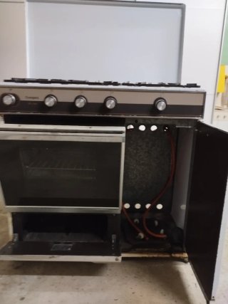 Placa y horno de gas Aspes