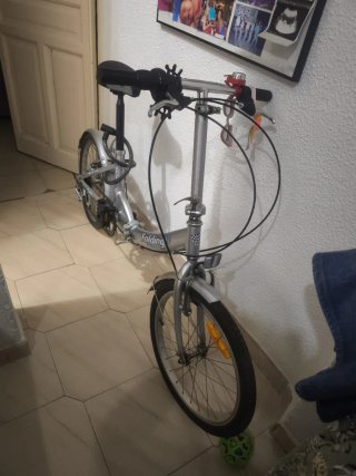 Bicicleta Plegable Folding 08,con candado incluido