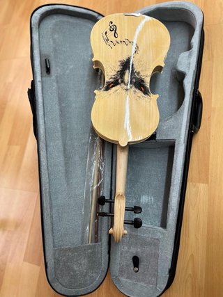 Violín casi nuevo con funda