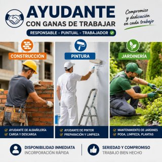 ¡Somos dos ayudantes