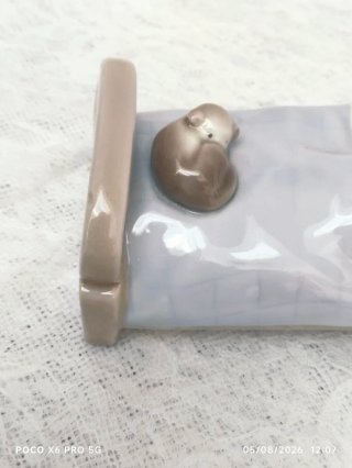 Porcelana Lladro Vintage Niño Durmiendo