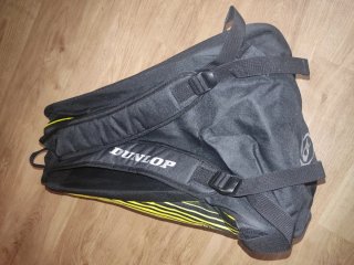 Paletero Dunlop Club Series Negro y Amarillo