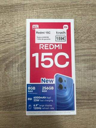 Xiaomi Redmi 15C 4/256GB Azul