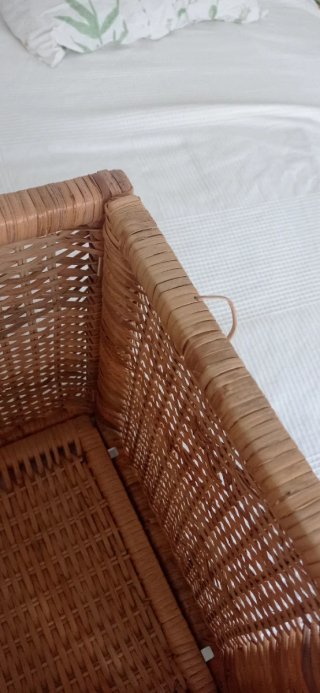 4 Cajas Almacenaje Ratán Ikea