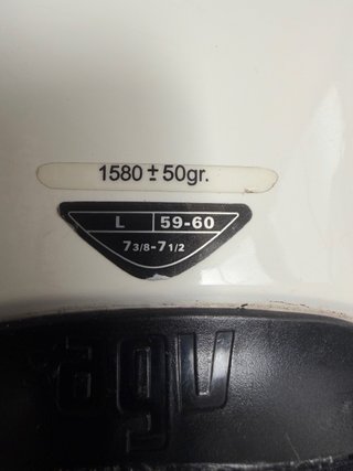 Casco AGV blanco