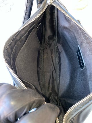 Borsa Balenciaga Raver Nero Maniglia Media