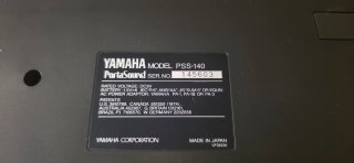 Teclado Yamaha PSS-140 Portasound