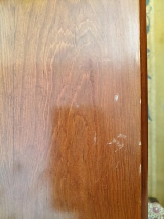 Mesa de comedor de madera grande