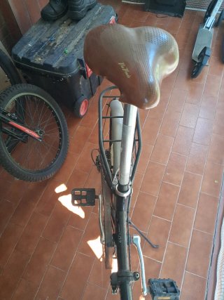 Bicicleta plegable Bomerang Urban color negra