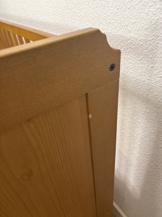 Cuna de madera Ikea