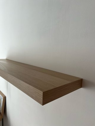 Estante de pared modelo Lack Ikea madera