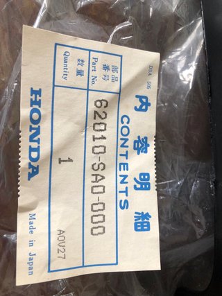 Honda Civic 80-81 Punta Parachoques