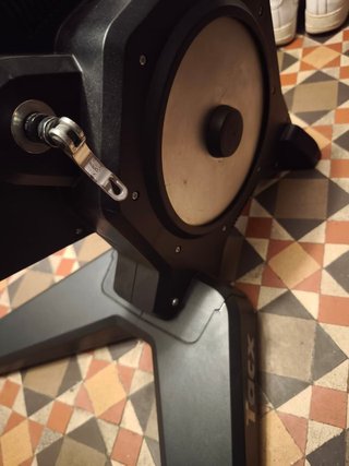 BCN Tacx Flux S Smart con piñonera Rodillo