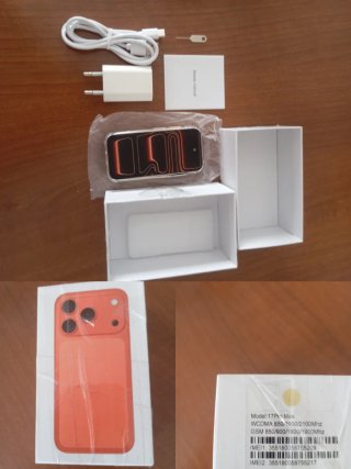 Móvil 17Pro Max Naranja
