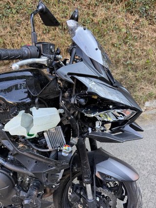 Kawasaki Versys 650 Siniestrada