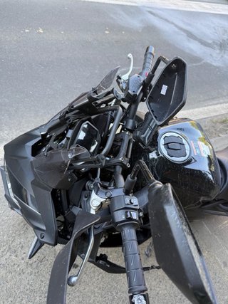 Kawasaki Versys 650 Siniestrada