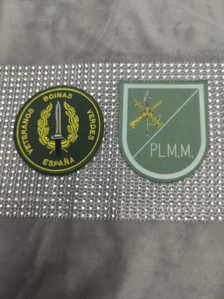 Parches Legión y Boina Verdes Veteranos