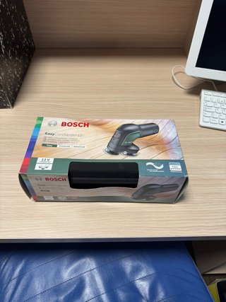 Lijadora-pulidora Bosch EasyCurvSander c/batería