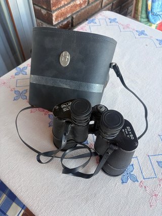 Prismáticos 20x50 negros + funda