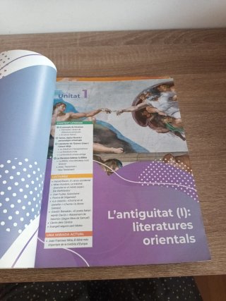 Literatura Universal 1  Batxillerat