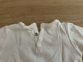 Camiseta bebé niña lazos manga larga 3-4 meses