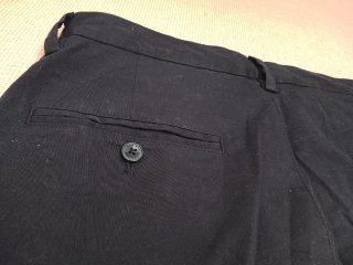 Pantalón de traje H&M negro