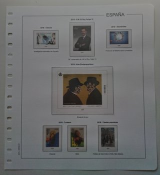 SUPLEMENTO EDIFIL 2018 SELLOS ESPAÑA ESTCH.TRANSP.