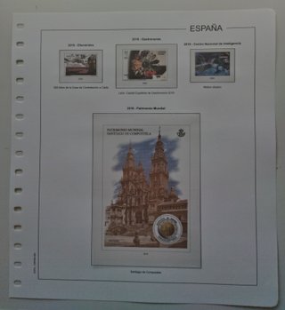 SUPLEMENTO EDIFIL 2018 SELLOS ESPAÑA ESTCH.TRANSP.