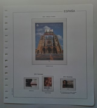 SUPLEMENTO EDIFIL 2018 SELLOS ESPAÑA ESTCH.TRANSP.