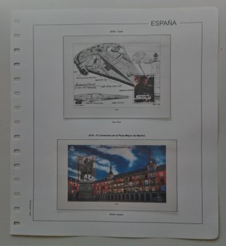 SUPLEMENTO EDIFIL 2018 SELLOS ESPAÑA ESTCH.TRANSP.