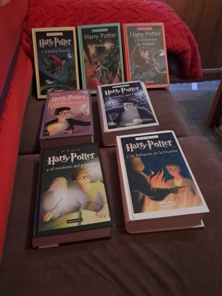 Colección completa de los libros de Harry Potter