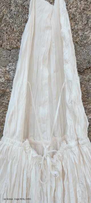 Vestido blanco de tirantes