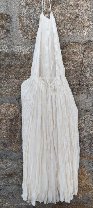 Vestido blanco de tirantes