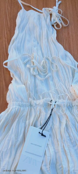 Vestido blanco de tirantes