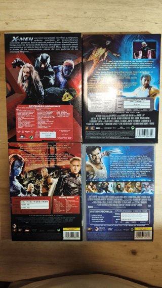 Pack 4 Películas X-Men DVD