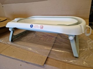 Bañera plegable bebé con asiento