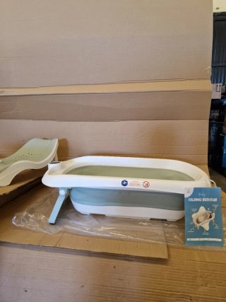 Bañera plegable bebé con asiento