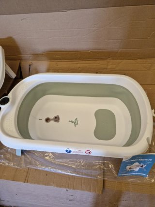 Bañera plegable bebé con asiento