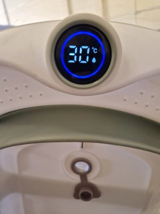 Bañera plegable bebé con asiento