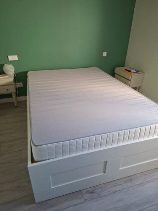 Estructura Cama Brimnes Ikea + Colchón Matrand