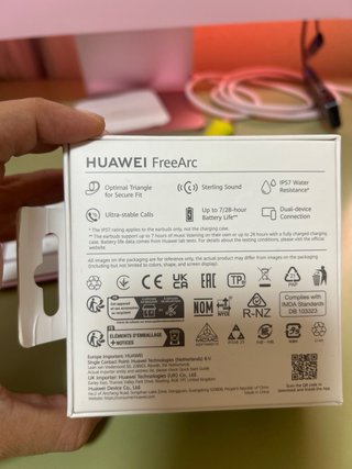 Auriculares Huawei FreeArc TWS Blancos