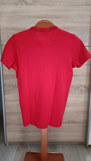Camiseta Hollister Roja Talla S