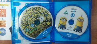 Colección 3 Películas Blu-Ray Minions & Gru